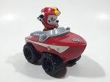 Spin Master Paw Patrol Marshall Character Boat Red Plastic Die Cast Toy Car Vehicle 3 3/4" Long