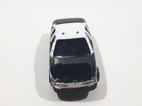 Yat Ming No. 840 Ford Crown Victoria Police Black and White Die Cast Toy Car Vehicle Missing Roof Lights