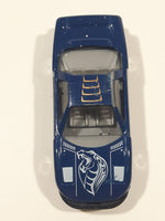 Greenbrier 9803 White Cobra Snake Themed Blue Die Cast Toy Car Vehicle