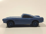 Disney Pixar Blue PVC Hard Rubber Toy Sports Car Vehicle
