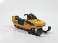 2001 Matchbox Team Tundra Snowmobile Yellow 1:40 Scale Die Cast Toy Sports Car Vehicle