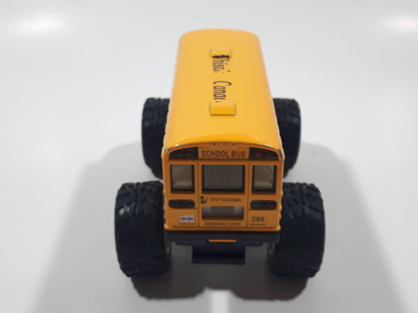 Kinsfun KS 5108 Whistler, Canada Monster Truck School Bus Yellow