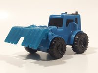 2016 McDonald's Hasbro Transformers Thunderhoof Tractor Blue Plastic Toy Car Vehicle