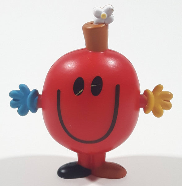 2019 McDonald's Roger Hargreaves Mr. Men Little Miss Mr. Wrong Red 3 3/8" Tall Plastic Toy Figure