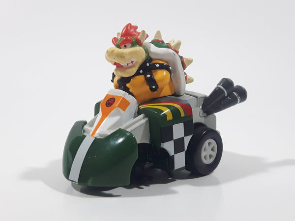 2006, 2009 Tomy Nintendo Mario Kart Bowser Pullback Toy Car Vehicle Missing Front Wheels