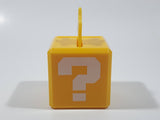 2019 McDonald's Nintendo Super Mario Yellow Question Mark Block with Star Plastic Toy Figure
