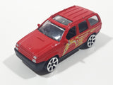 Motor Max No. 6072 Jeep Grand Cherokee Red 1/64 Scale Die Cast Toy Car Vehicle