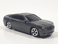Maisto Fresh Metal 2011 Dodge Charger R/T Dark Grey Charcoal Die Cast Toy Car Vehicle