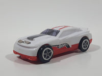 2019 Hot Wheels D-Muscle White and Red Plastic Body Die Cast Toy Car Vehicle McDonald's Happy Meal