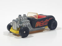 1994 Hot Wheels Roadster Flame Rider Black Die Cast Toy Hot Rod Car Vehicle McDonald's Happy Meal