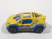2015 Matchbox MBX Explorers Malibu Marauder Yellow Die Cast Toy Car Vehicle