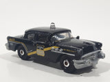 2018 Matchbox Coffee Cruisers 1956 Buick Century Police Black Die Cast Toy Car Vehicle