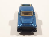 2011 Matchbox Farm Rigs 1957 GMC Stepside Truck Metalflake Blue Die Cast Toy Car Vehicle
