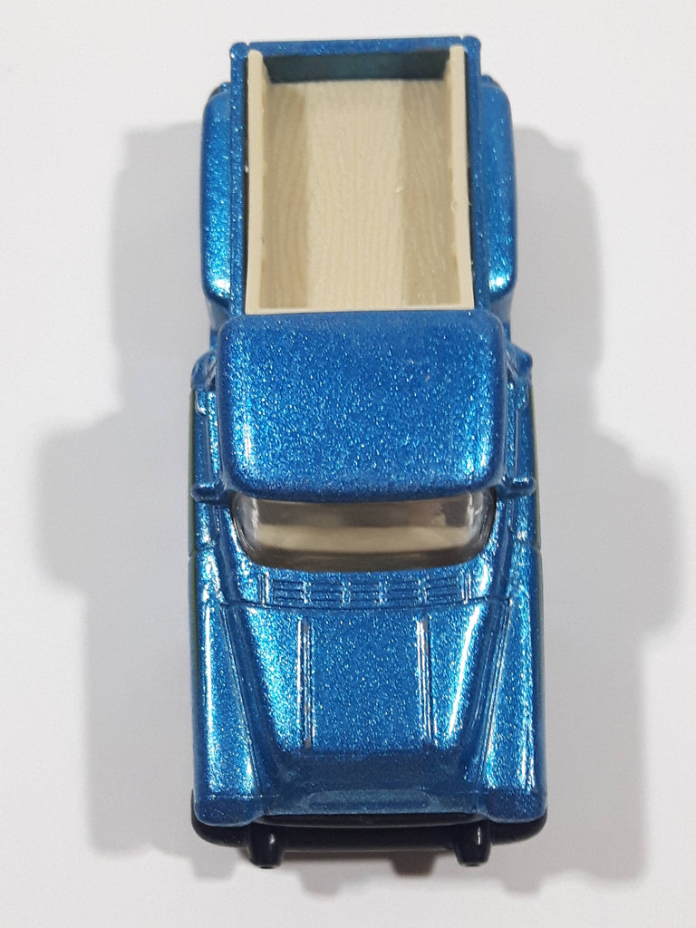 2011 Matchbox Farm Rigs 1957 GMC Stepside Truck Metalflake Blue Die Ca ...