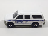 2016 Matchbox Police Rescue 2000 Chevrolet Suburban NYPD White Die Cast Toy Car Emergency Rescue Vehicle