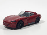 2018 Matchbox Coffee Cruisers Dodge Viper RT 10 Dark Red Die Cast Toy Dream Car Vehicle