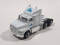Rare Version Matchbox Ford Aeromax Semi Tractor Truck White Die Cast Toy Dream Car Vehicle