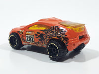 2010 Hot Wheels Jungle Rally Toyota RSC (Rugged Sport Coupe) Orange Die Cast Toy Concept Car SUV Vehicle