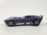 2017 Hot Wheels Exotics Velocita Purple Die Cast Toy Car Vehicle