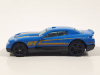 2017 Hot Wheels Muscle Mania D-Muscle Blue Die Cast Toy Car Vehicle