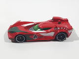 2014 Hot Wheels HW City - HW Goal Scoopa De Fuego Red Die Cast Toy Car Vehicle