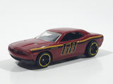 2016 Hot Wheels Multipack Exclusives Dodge Challenger Concept Metalflake Dark Red Die Cast Toy Muscle Car Vehicle
