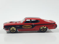 2009 Hot Wheels '70 Buick GSX Red Die Cast Toy Car Vehicle