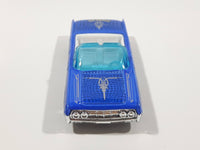 2001 Hot Wheels Hippie Mobiles '64 Lincoln Continental Convertible Metalflake Blue Die Cast Toy Car Vehicle