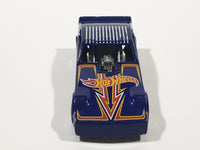 2011 Hot Wheels The Hot Ones '77 Plymouth Arrow Funny Car Dark Blue Die Cast Toy Car Vehicle with Lift Up Body