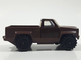 Vintage 1978 Tonka Pickup Truck Brown Pressed Steel Die Cast Toy Car Vehicle Made in Mexico