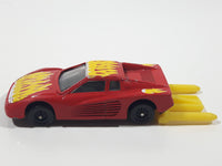 1998 JGI Subway Restaurants Ferrari Red Die Cast Toy Car Vehicle