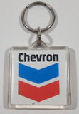 Chevron Gas Stations Acrylic Key Chain