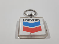 Chevron Gas Stations Acrylic Key Chain