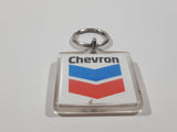 Chevron Gas Stations Acrylic Key Chain