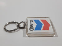 Chevron Gas Stations Acrylic Key Chain