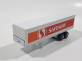 1997 Matchbox Highway Cruisers Safeway Articulated Trailer White Die Cast Toy Car Vehicle