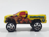 2003 Matchbox Nintendo Mario Kart 64 Donkey Kong 2003 Dodge Ram SRT-10 Truck Yellow Die Cast Toy Car Vehicle with Opening Hood