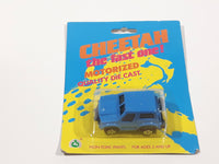 Vintage Cheetah "the fast one!" S8286 Renault 5 Blue Pull Back Motorized Die Cast Toy Car Vehicle New in Package