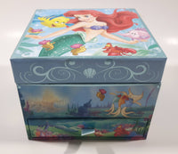 1988 Disney The Little Mermaid Wind up Musical Jewelry Box Plays Under The Sea