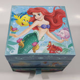 1988 Disney The Little Mermaid Wind up Musical Jewelry Box Plays Under The Sea