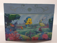 1988 Disney The Little Mermaid Wind up Musical Jewelry Box Plays Under The Sea