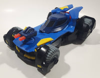2015 Mattel Fisher Price Imaginext DC Comics  Super Friends Batman Batmobile 9 1/2" Long Black Plastic Toy Car Vehicle