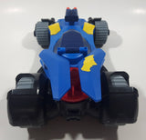 2015 Mattel Fisher Price Imaginext DC Comics  Super Friends Batman Batmobile 9 1/2" Long Black Plastic Toy Car Vehicle