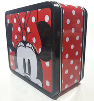 Loungefly Disney Minnie Mouse Embossed Tin Metal Lunch Box