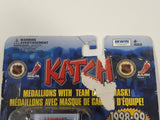 1998-99 Collection Irwin Toys NHL Ice Hockey Katch Medallions with Team Goalie Mask Pittsburgh Penguins New in Package