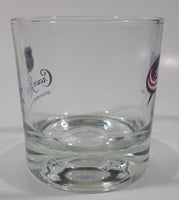 Rare Limited Release Crown Royal "NHL Rocks" Columbus Blue Jackets Hockey Team Clear Glass Whisky Cup