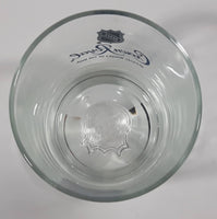 Rare Limited Release Crown Royal "NHL Rocks" Columbus Blue Jackets Hockey Team Clear Glass Whisky Cup