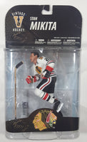 2008 McFarlane Vintage Hockey NHL Ice Hockey Player Stan Mikita 6" Tall Figure with Stick and Base in Package
