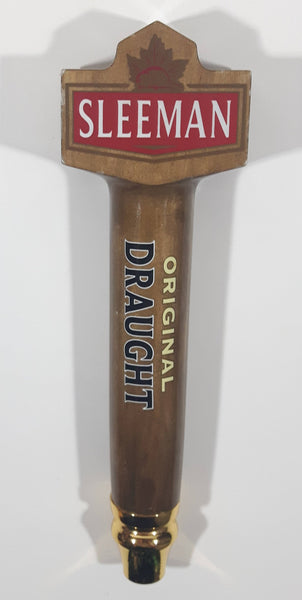 Sleeman Original Draught 9 1/2" Tall Wood Bar Beer Pull Tap