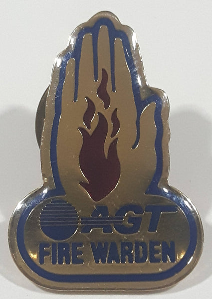 AGT Fire Warden Metal Pin